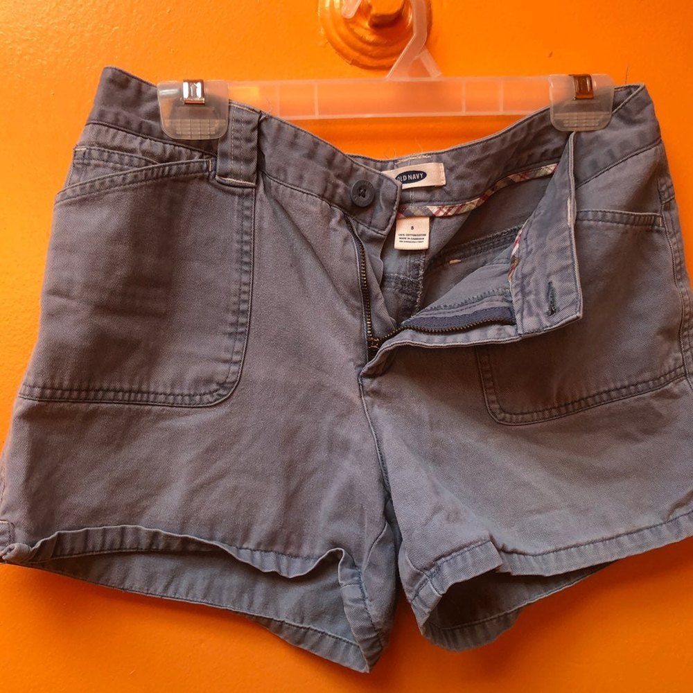 Old navy denim shorts size 8